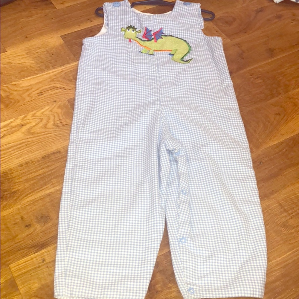 EUC Boutique MULBERRY ST Dragon Applique Longall